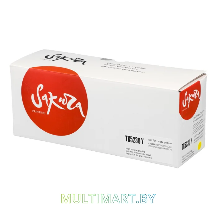 Картридж Sakura Printing SATK5230Y (аналог с TK-5230Y)